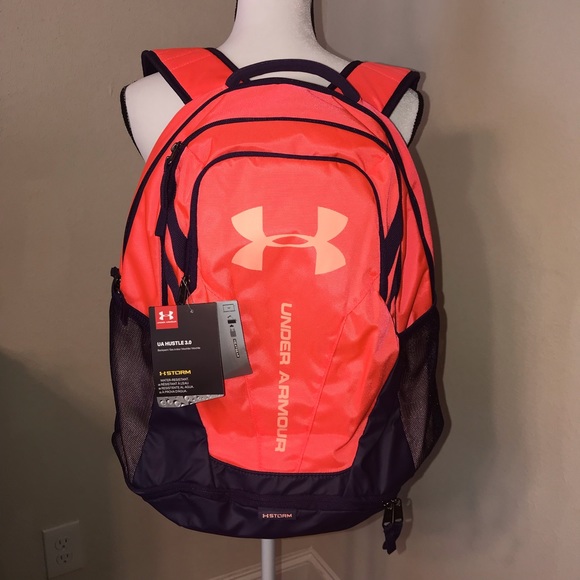 under armour hustle 3.0 backpack red